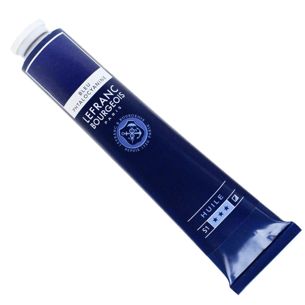 Tinta Óleo Fine Lefranc & Bourgeois 095 Phthalocyanine Blue